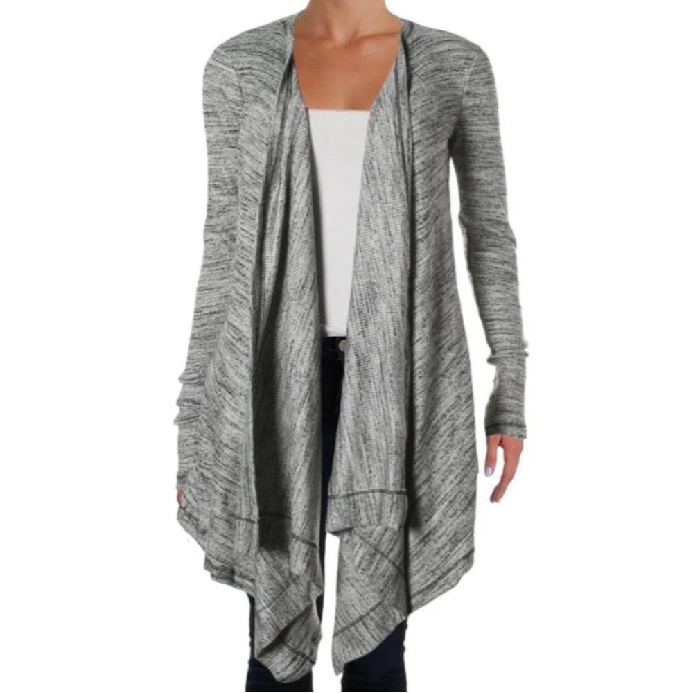 Three Dots Wrap Style Cardigan Sweater
